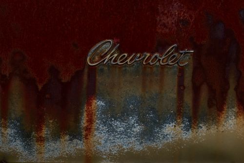Chevrolet motif and rust