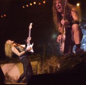 Steve and Janick, Iron Maiden at Newcastle